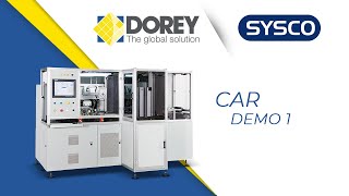 Sysco - CAR-10HS (High-Speed Plastic Card Die Cutting & Stacking System Demo 1)