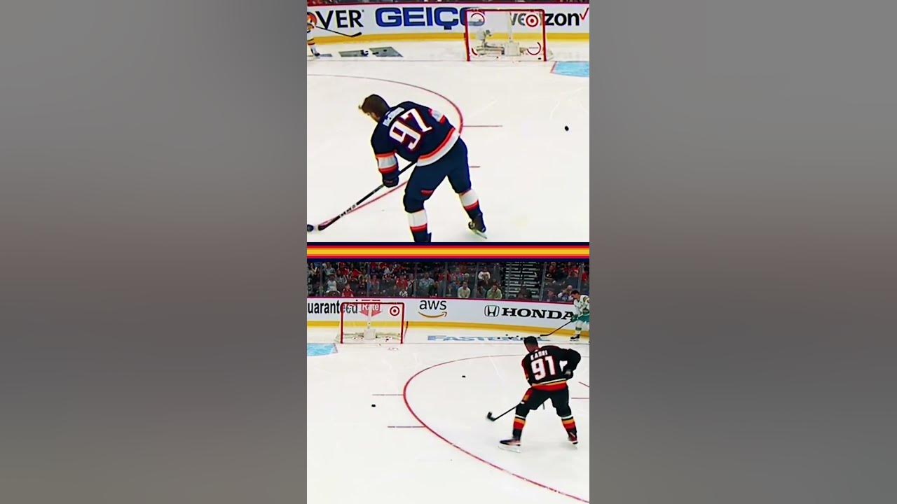 Kadri just beats out McDavid ⏱