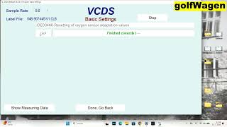 VW Polo/Fabia/Ibiza lambda adaptation value reset MQB