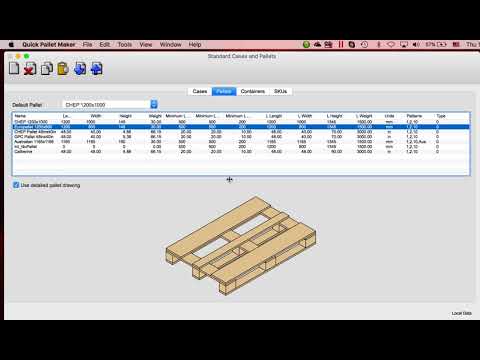 Quick Pallet Maker 5 - Set Maximum Pallet Load Height