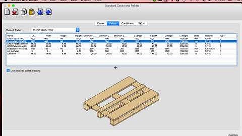 Quick Pallet Maker 5 - Set Maximum Pallet Load Height