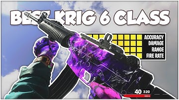 This is the Best Krig 6 Class in Black Ops Cold War Zombies!