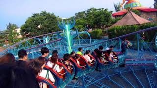 (시험 업로드) 경주월드 어뮤즈먼트 비룡열차 뒷자리 탑승영상 screenshot 5