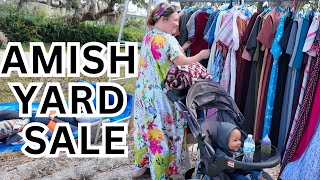 First Time Visiting An Amish Yard Sale in Sarasota, Florida - USA 🇺🇸 | Afternoon Walk with my Family