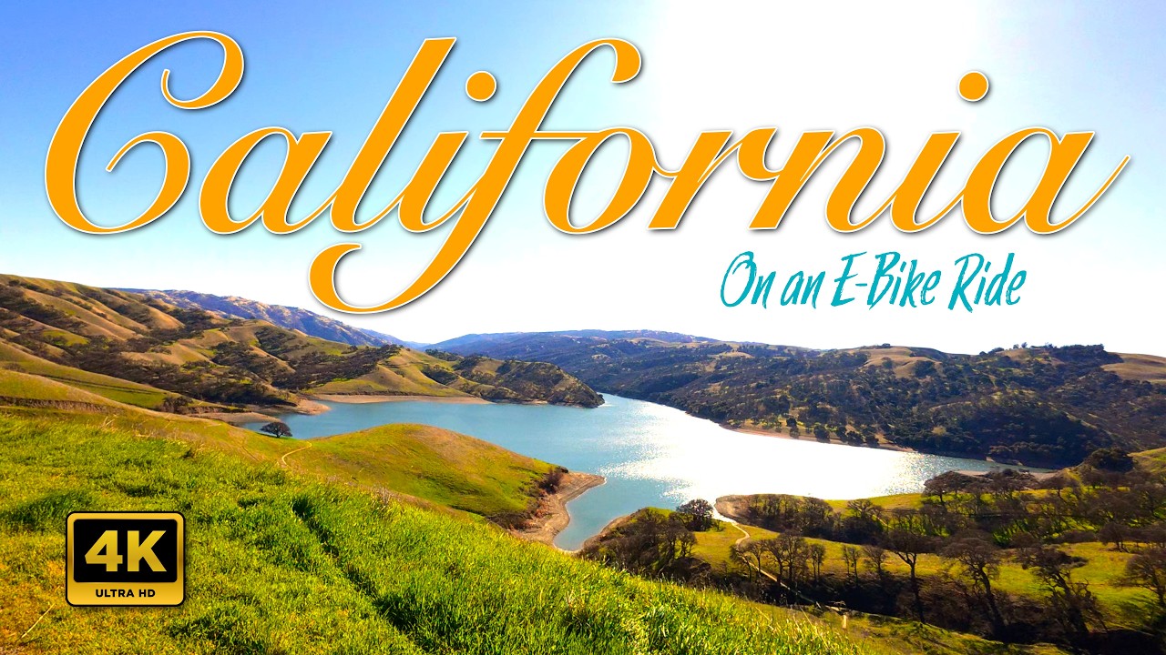 California Scenic E-Bike Ride - Livermore Valley - Del Valle Lake Trail