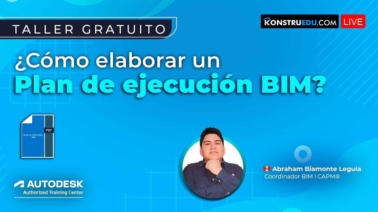 Taller: Cómo elaborar un plan de ejecución BIM - YouTube