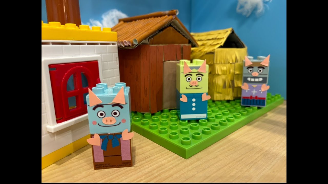 【オリジナル名作劇場】アンパンマン ３びきのこぶた