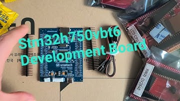 stm32h750vbt6 development board intro