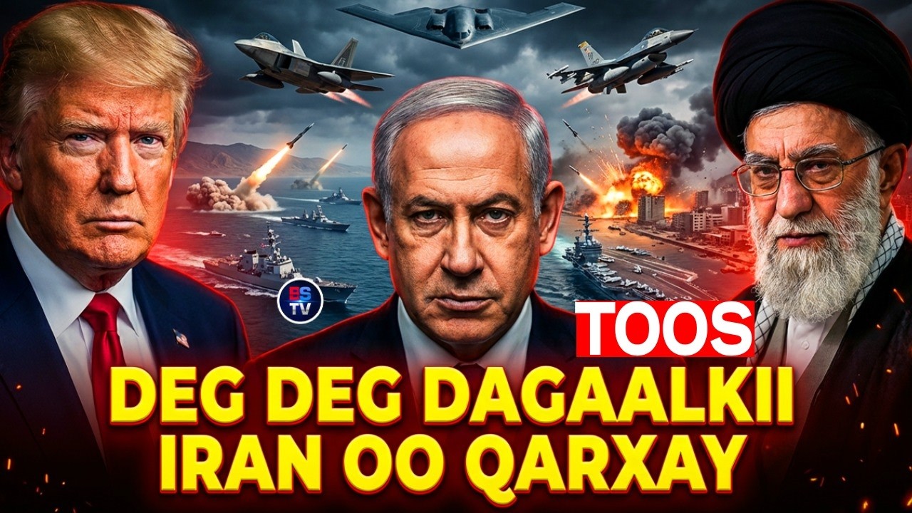 #TOOS: DAGAALKII IRAN | ISRA | USA OO QARXAY | JAWAABTA IRAN ?