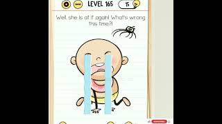 Brain Test: Tricky Puzzles || Level 165 || Well! she is at it again || Answer ||