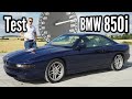 1991 BMW 850i e31 - Ekskluzywny pocisk autostradowy.