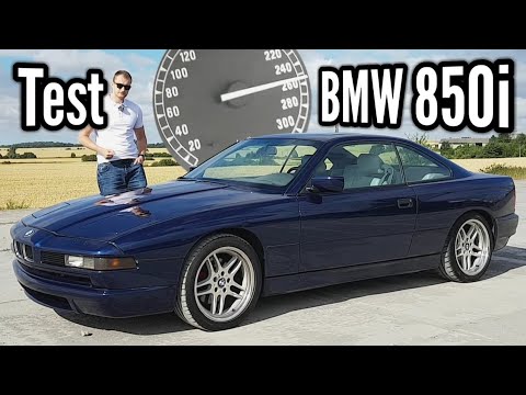 1991 BMW 850i e31 - Ekskluzywny pocisk autostradowy.