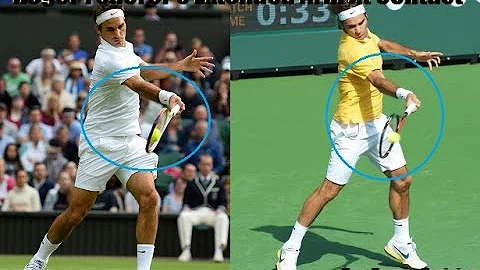 Tennis Forehand Technique - Straight Arm vs Bent Arm