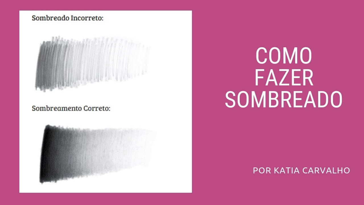 Como Fazer Sombra ou Sombreado - YouTube