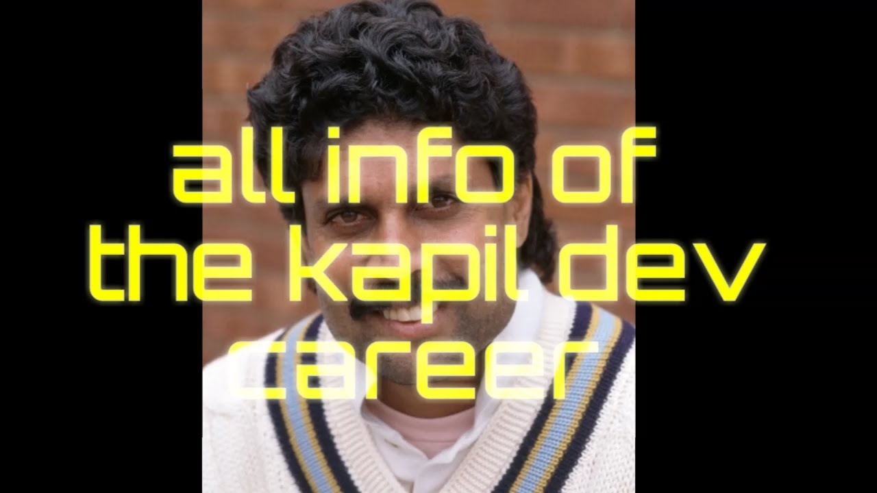 Kapil dev career
