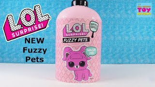 LOL Surprise Fuzzy Pets Shampoo Bottle Unboxing Blind Bag Color Change Toy Review | PSToyReviews