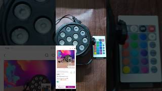 rgb light from meesho #rgblight #light #lighting #youtubeshorts #meesho #shorts