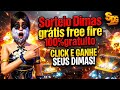 free fire ganhando de virada