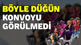 Böyle Düğün Konvoyu Görülmedi