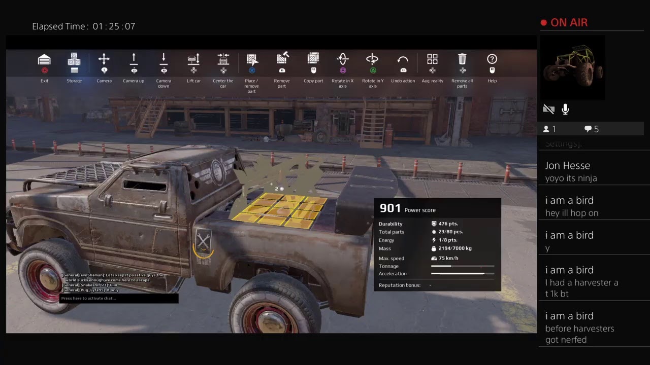 Low Power Score Cancer! Crossout Gameplay