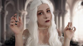 White Queen Helps You Get Home 🤍👑🐇 Unintelligible ASMR Whispers, Ambient Music & Birds