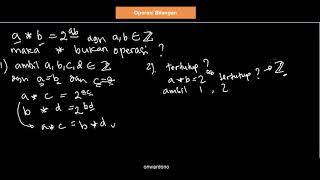 Operasi Bilangan a*b