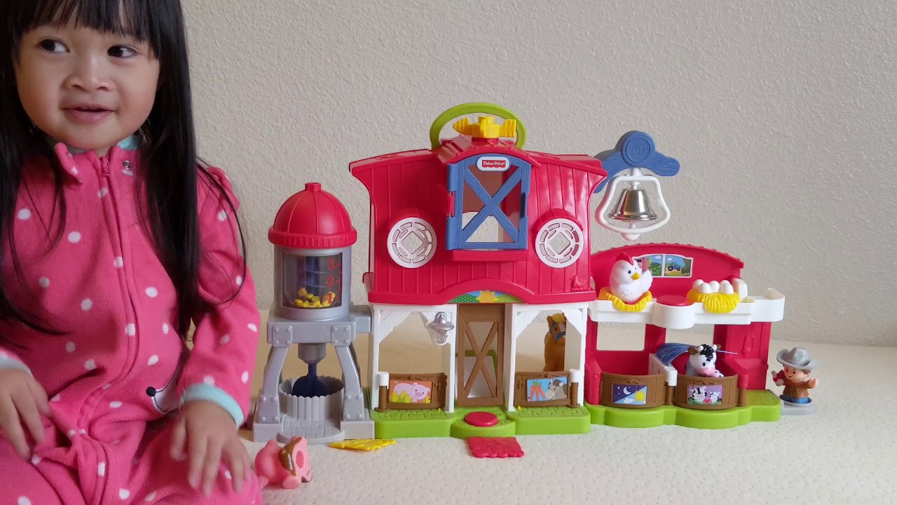 Little People Caring for Animals Farm toy