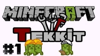 Minecraft Tekkit 1 - Humble Beginnings