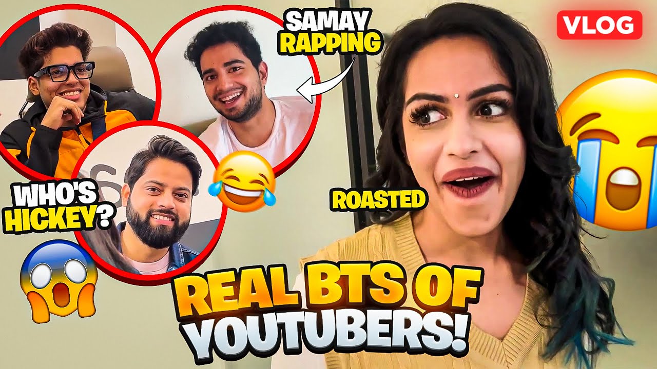 Смешной снимок BTS с видеоблогом ютуберов!