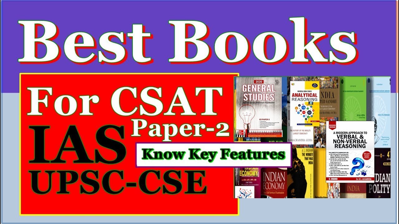 Complete Strategy of CSAT ( UPSC CSE ) : Booklist/Resources | Arpita ...