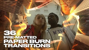 Paper Burn Transitions