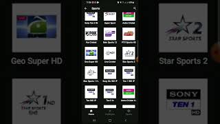 Cricket Live streaming Best result Software all channels screenshot 2