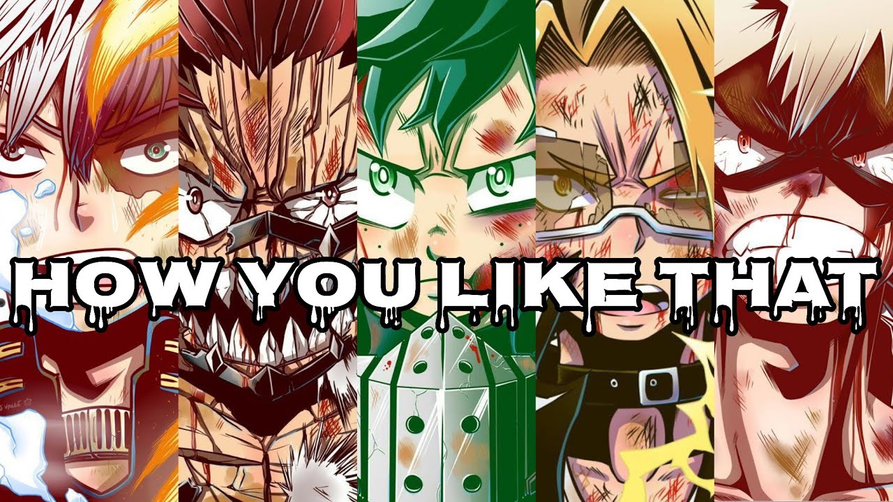 🤟🏻 MHA/BNHA Boys Singing 'How You Like That' 🤟🏻