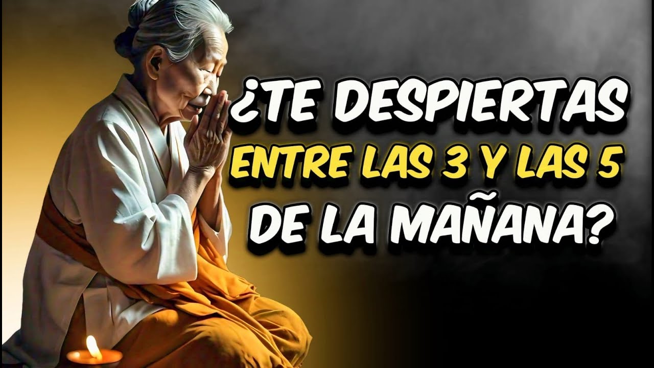 Por qué de DESPIERTAS a las 3 AM Y 5 AM de la mañana | TE REVELO EL ...