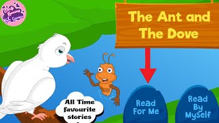 Ant and dove story in english | best short stories for kids #moralstory #bedtimestory #fairytales screenshot 3