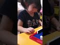 [麻雀知育]待ち牌をうっかり言ってしまった娘が可愛すぎる#Shorts