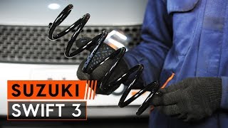 Ako vymeniť Pružina na SUZUKI SWIFT III (MZ, EZ) - video sprievodca