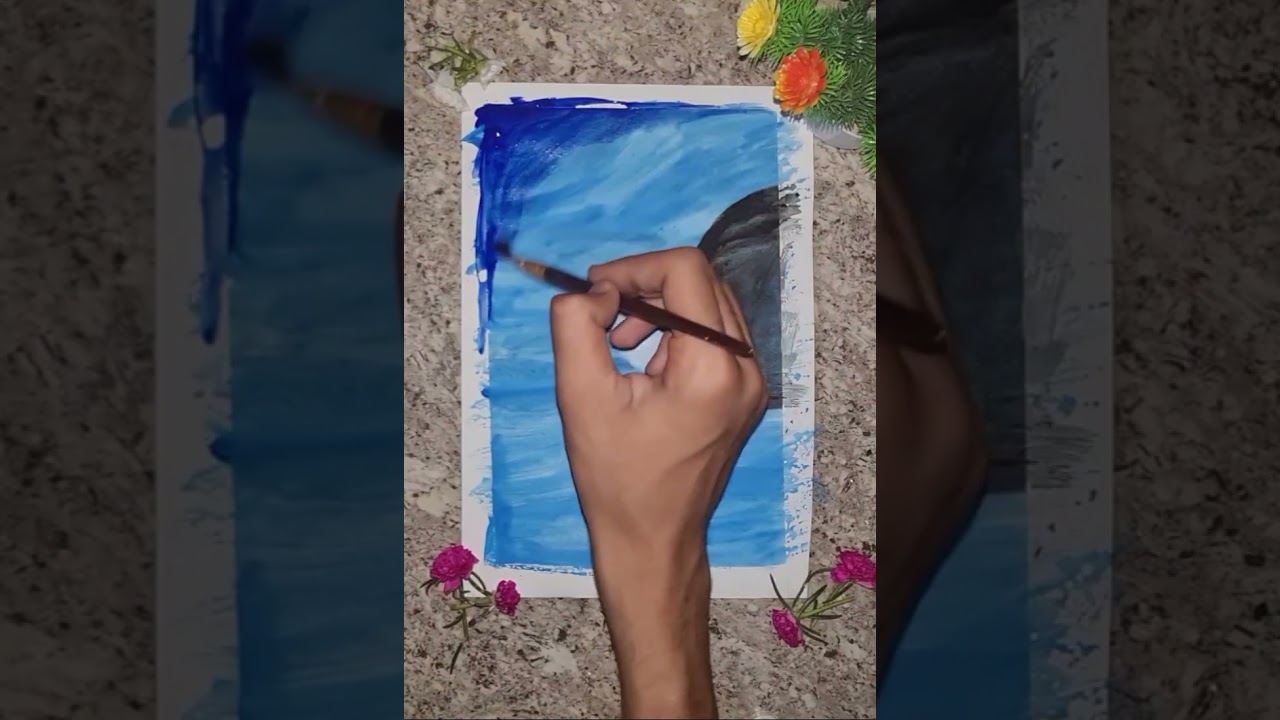 How to make make beautiful landscape at home|step by step|full video