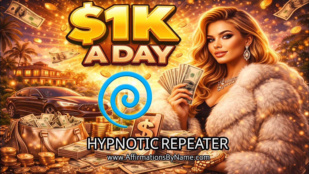 🌀💵 GET PAID ONE THOUSAND DOLLARS TODAY | PART OF THE INCOME CODE SERIES | HYPNOTIC REPEATER