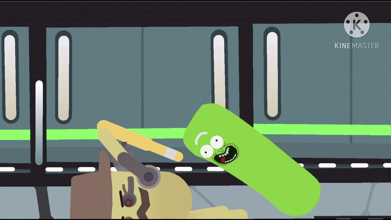 Mr.p Vs Pickel Rick (stick nodes animation)