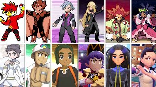 Evolution of Pokemon Champion Battles (1996  2022)