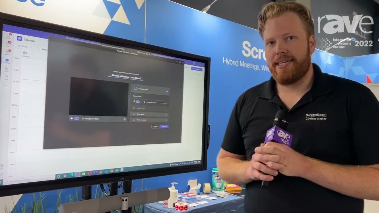 ISE 2022: ScreenBeam Talks ScreenBeam Conference, Collaboration and Content-Sharing Platform