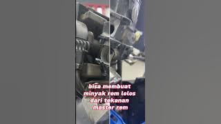 Penyebab rem depan harus di kocok dulu #education