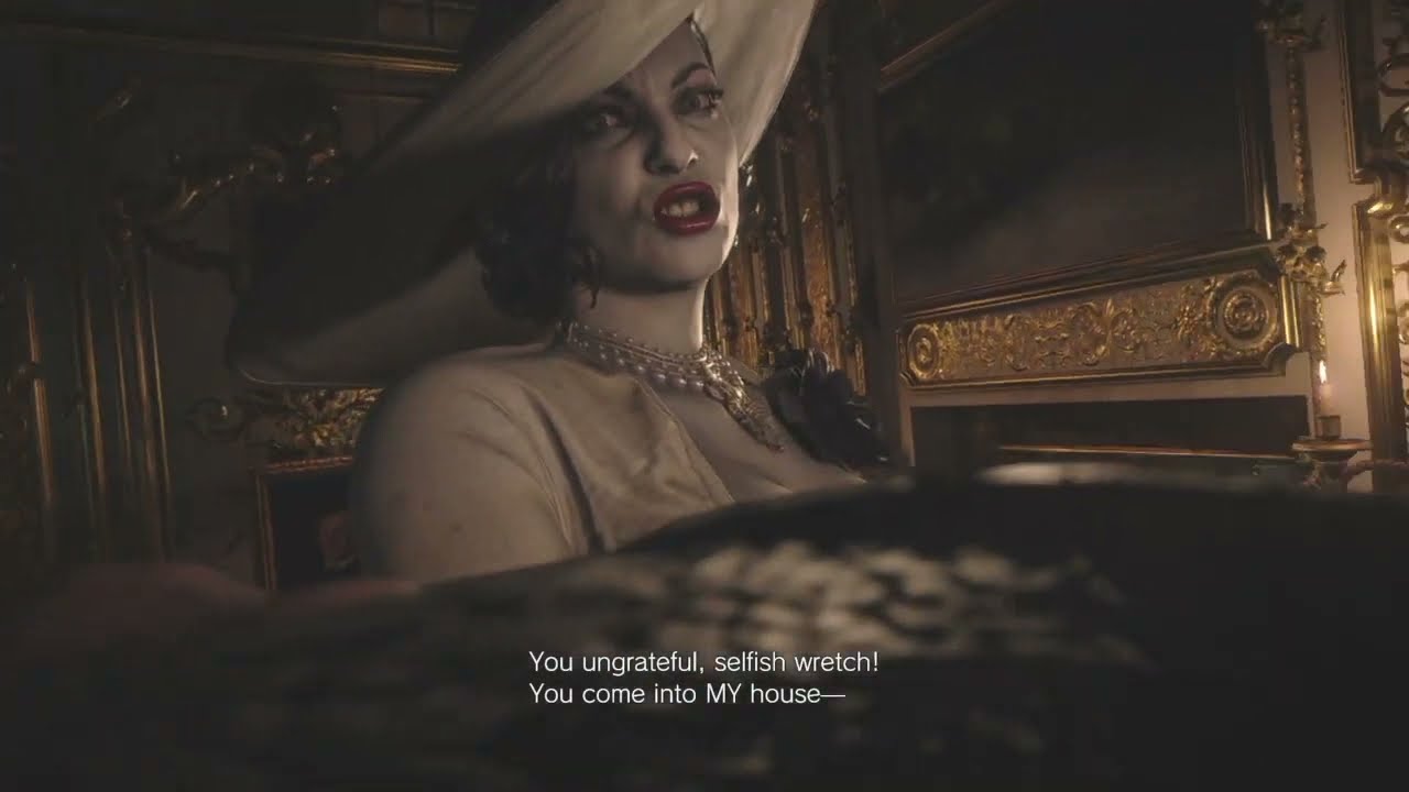 i get choke slammed by lady dimitrescu | Resident Evil Village clip