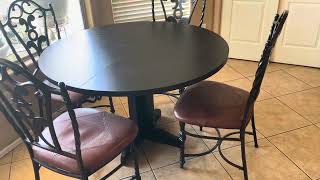 GarveeHome Kitchen Table, New dining table fits 4 6 people! Great for kitchen or dining room!