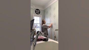 Transform your space with a stylish laundry room accent wall #laundry