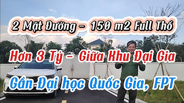 Đất Đẹp Khu Đại Gia - Đầu Tư Hay Để Dành Cũng Thắng! BĐS Bất động sản giá bán Rẻ, Yên Xuân, Hòa Lạc