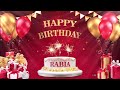 RABIA رابعة  | Happy Birthday To You | Happy Birthday Songs 2022