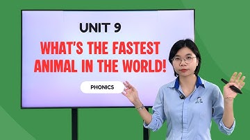 Fam Engels Les 3 - Eenheid 9: Wat is het snelste dier ter wereld? Grammatica