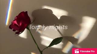 haroinfather - lonely nights (Lyrics) @demonicangel1775